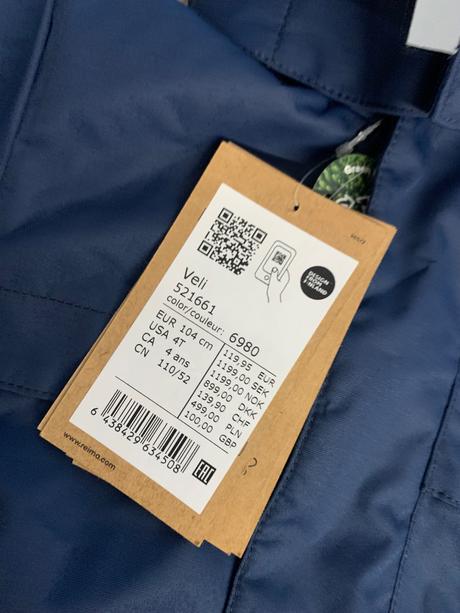 Reima veli zimná bunda 104/110, reima,104 / 110