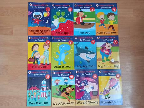 Ladybird - i am ready for phonics 1-12, 