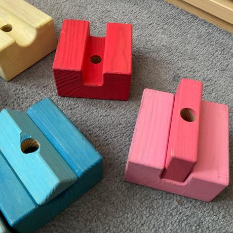 Drevena stohovacia veza tora, 