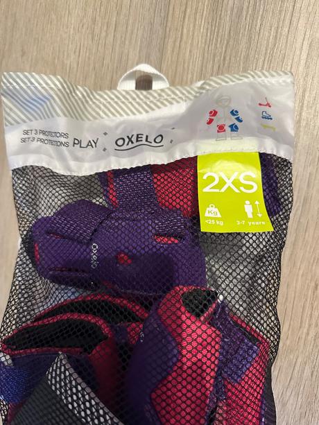 Súprava detských chráničov oxelo, xs
