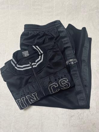 Lesklá pánska čierna súprava 3xl zn. uncs, xxxl