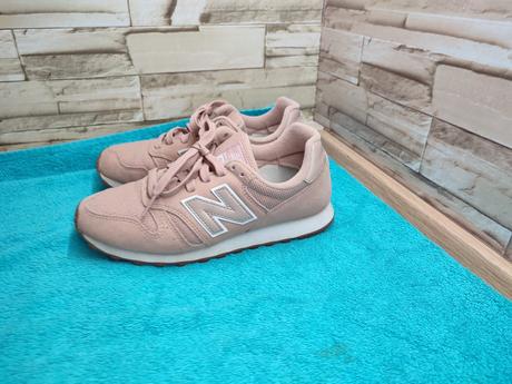 New balance 37 - dámske kožené ružové tenisky, new balance,37