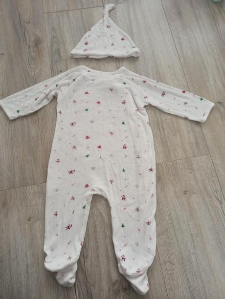 Vianočné pyžamo s čiapkou, miniclub,62