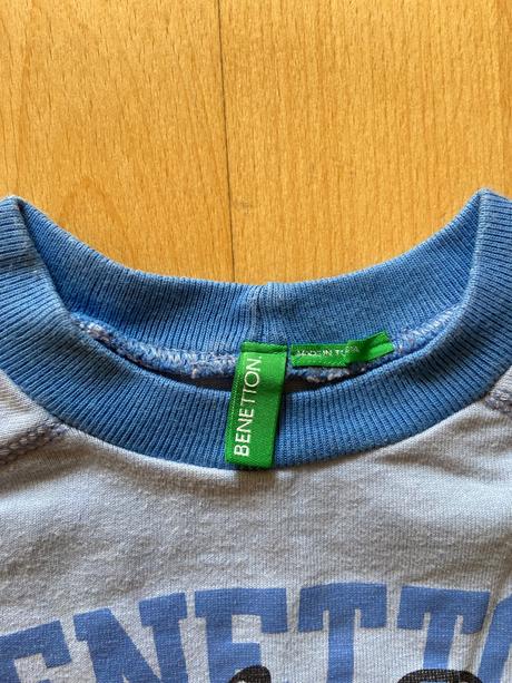 2x mikina benetton na cca 12 mesiacov, benetton,74