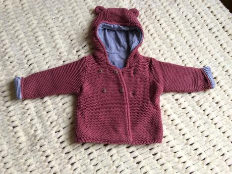 Pletený kabatik m&s, marks & spencer,74