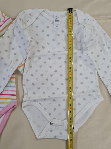 Body dlhý rukáv, baby club,86