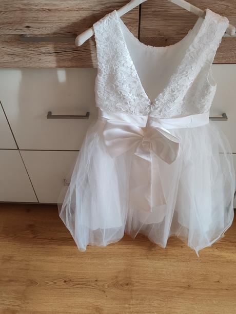 Slávnostné šaty pre dievčatko, 128 / 134