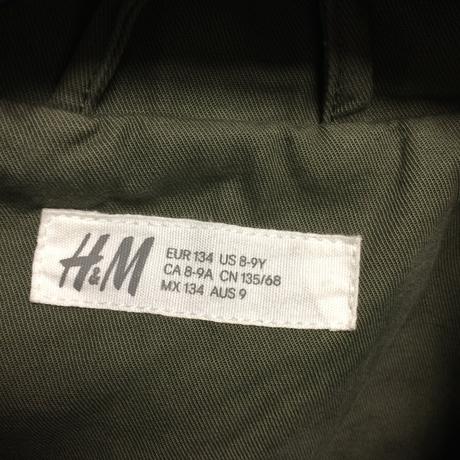 Bunda prechodná dievčenská h&m č.134, 8-9y, h&m,134