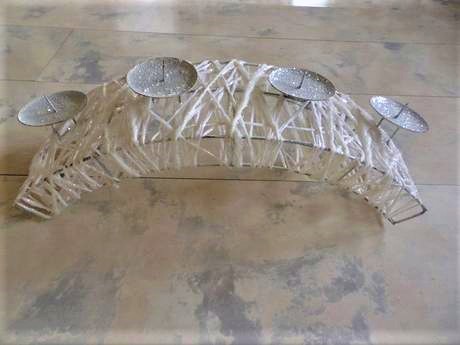 Vianočný adventný svietnik, 