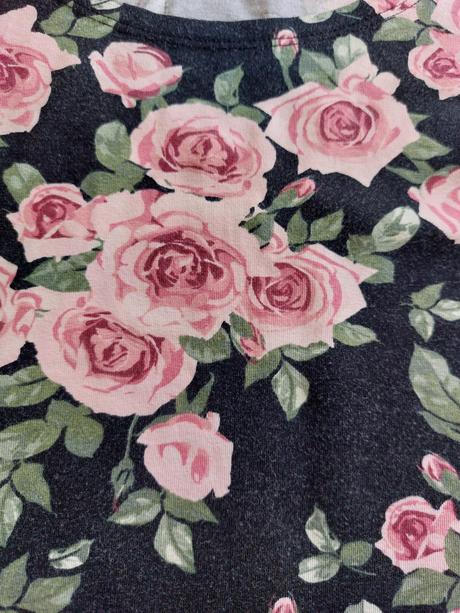 Tričko s kvetmi, amisu,m