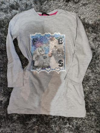 Predĺžená mikina s koníkmi, 140