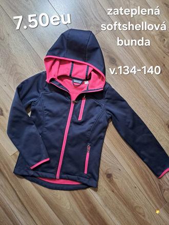 Zateplená softshellová bunda, 134