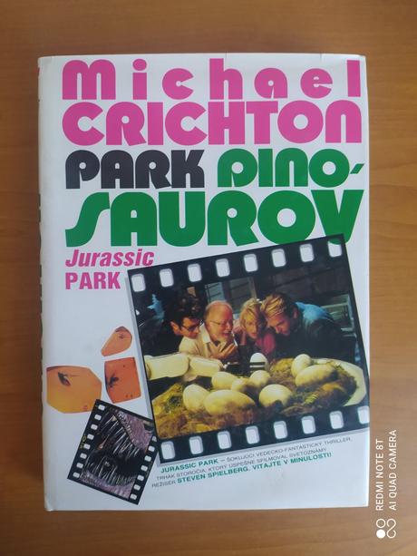 Jurassic park (jurský park) kniha podľa filmu, 