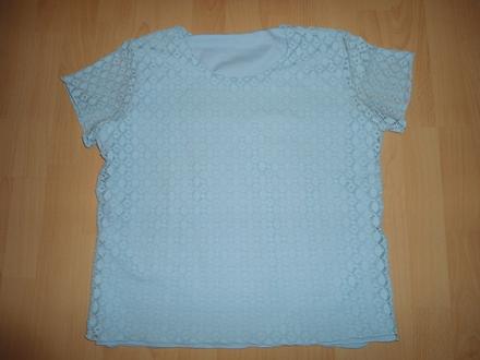 Bledomodre tricko, l