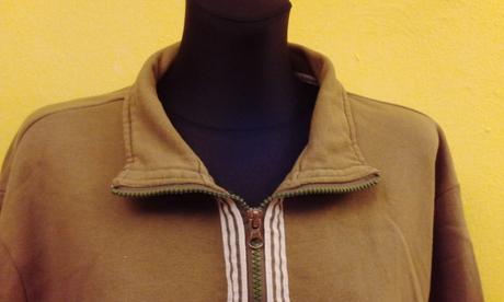 Dámska mikina na zips, soich, xxxl