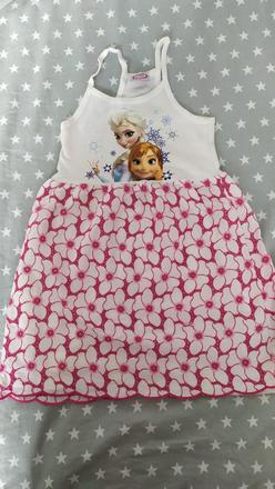 Frozen letné šaty, 122