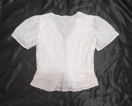 Biely top zara, zara,s