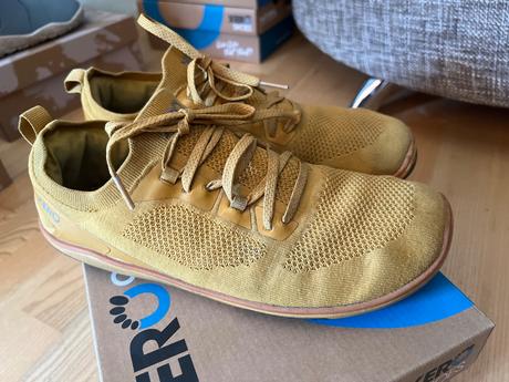 Xeroshoes nexus knit gold, 40