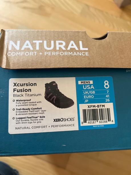 Xero shoes xcursion fusion black, 41