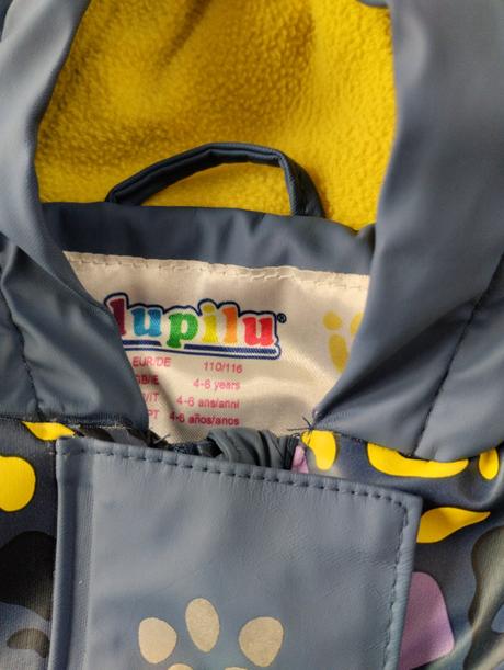 Bunda do dažďa 110/116, lupilu,110