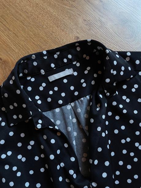 Bluzka s bodkami zara, gate,m