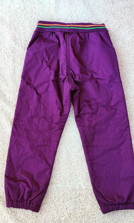 Zateplené nepremokavé nohavice, 104