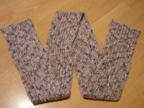 Ružový striekaný šál, 