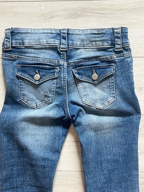 Moderné bootcut leg s vreckami, h&m,152