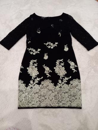 Hrubšie dámske šaty, 44