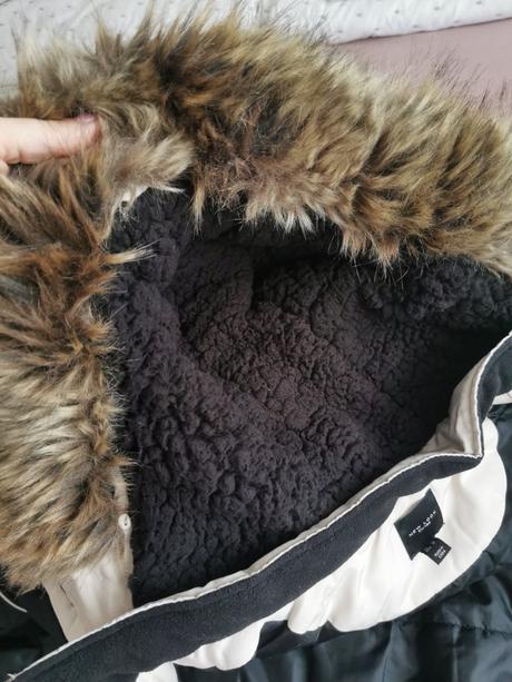 Zimna sportov-elegantna outdoor lyziarska bunda, new look,5xl