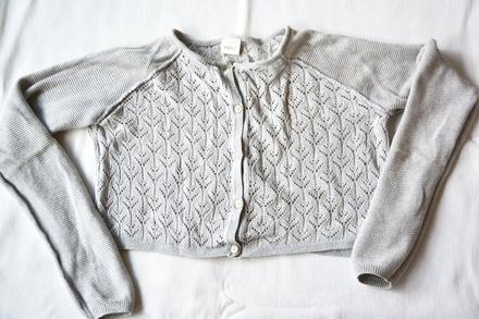 Bolerko so striebornou lurexovou niťou, next,134