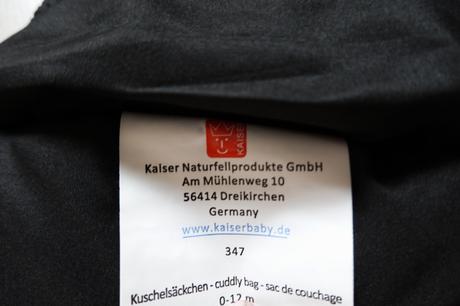 Fusak kaiser s vložkou z ovčieho rúna, kaiser