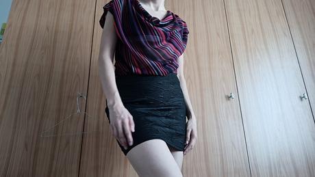 Dámska čierna sukňa, veľ. xs/s, gate,xs