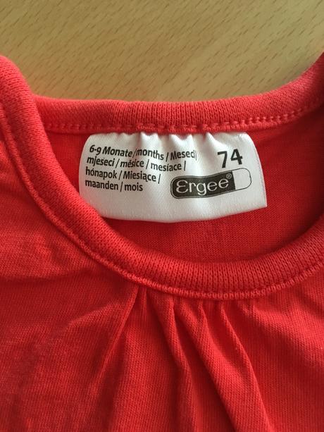 Tricko s kratkym rukavom, ergee,74