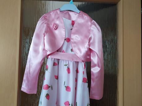 Šaty 128 s poštou, 128