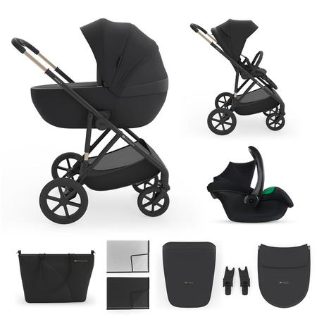 Kinderkraft prime 3 3in1 venezia black kombinovaný, kinderkraft