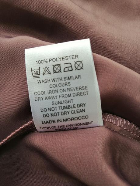 Sivoružové jemnučké šaty asos, v38, 38