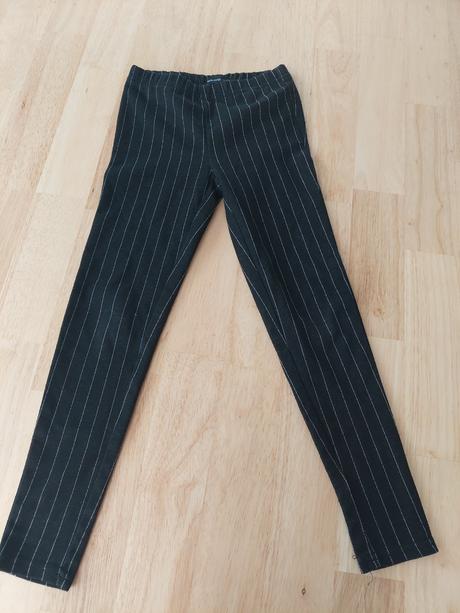 Prúžkove slim legíny, reserved,128