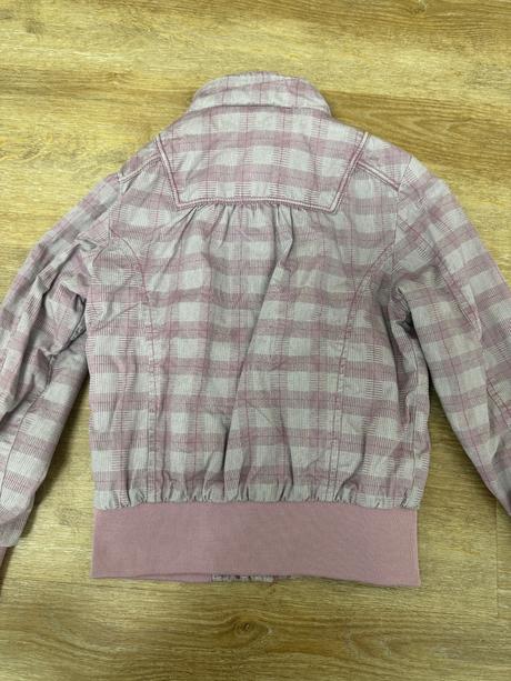 Kockovaná podšitá bundička, 116