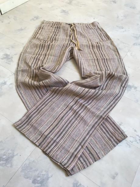 Ľanové nohavice, dorothy perkins,l