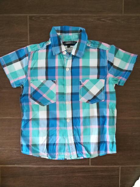 Chlapčenská košeľa, babykap,116