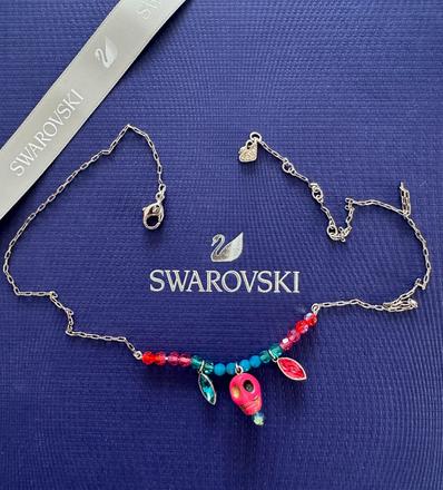 Swarovski - náhrdelník s príveskami, swarovski