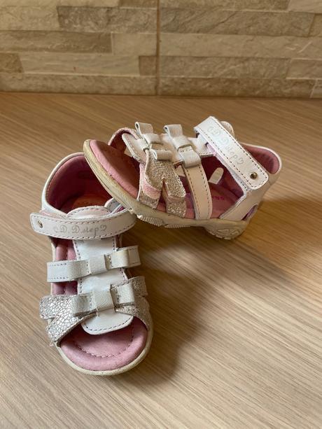 Kožené sandálky d.d.step 22, d.d.step,22