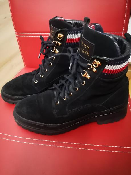 Čižmy, tommy hilfiger,40