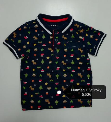 Vianočné tričko s golierom, 92