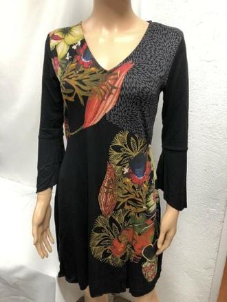 Desigual vest uxia krasne, kvalitne,vzdusne saty, desigual,s