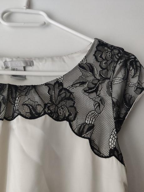 Saténové puzdrové šaty, h&m,xs