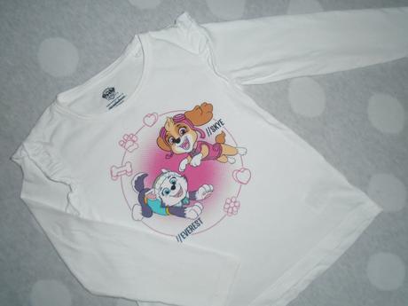 Tričko paw patrol na 4 až 6 rokov, nickelodeon,110