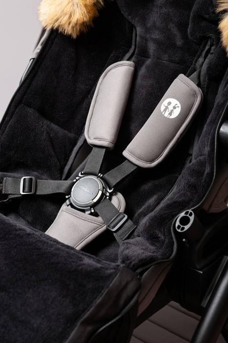 Set mamaleto zimný fusak a držiaky na tašku, mamaleto