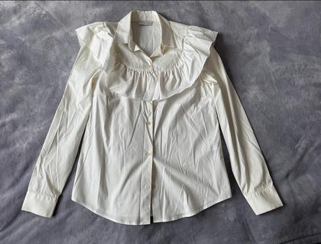 Red valentino košla s volánom, l